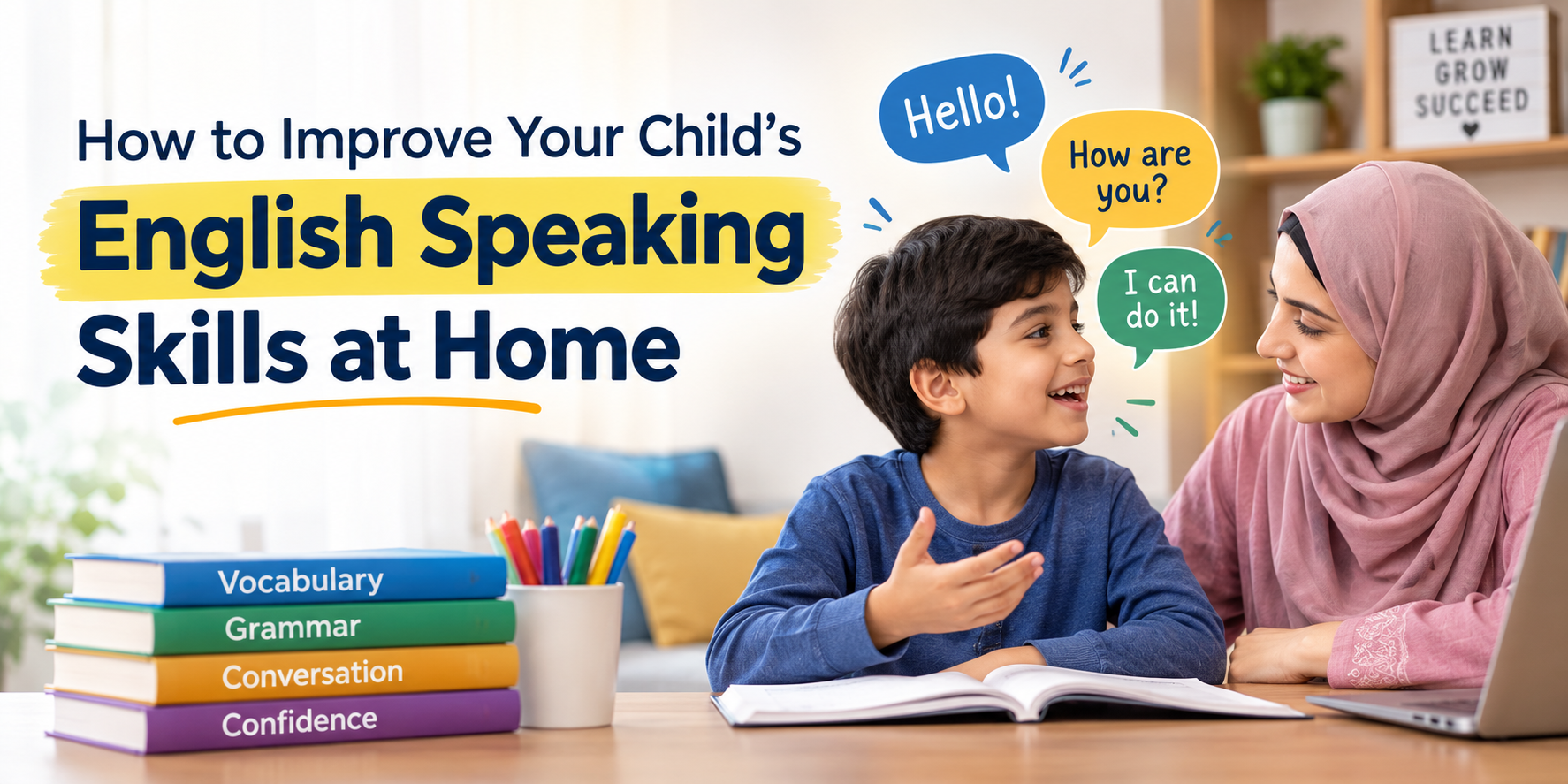 How to Improve Your Child's English Speaking Skills at Home